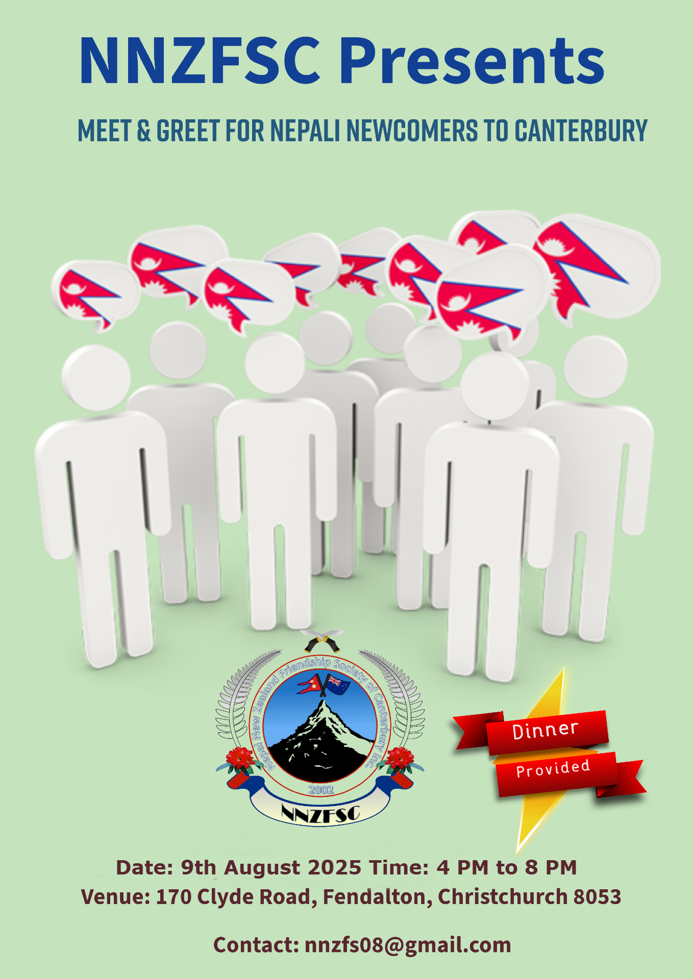 Newcomers welcome- Meet & Greet